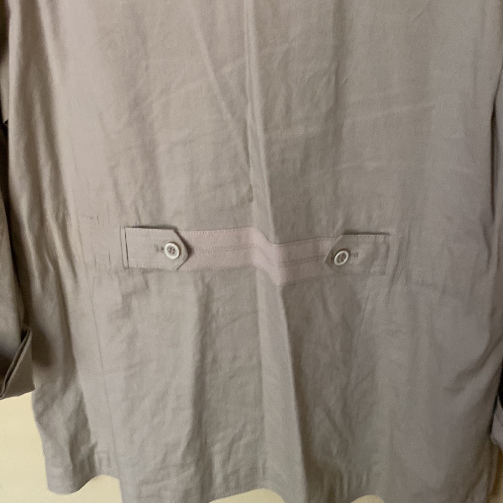 Chicos Linen Jacket - Picture 7 of 13